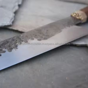 Juego de cuchillos de utilidad profesional de acero inoxidable de 8 pulgadas hecho a mano, uso de cocina con mango de madera, bajo MOQ, cuchillo de Chef al por mayor - Product Image 1