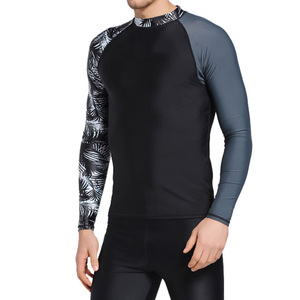 Vente en gros de vêtements de fitness de qualité supérieure Rash Guard pour hommes Rash Guard serré à manches longues par compression Fabricant professionnel - Product Image 2