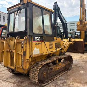 <span class=keywords><strong>Bulldozer</strong></span> Caterpillar <span class=keywords><strong>CAT</strong></span> D3C usado barato, maquinaria de movimiento de tierras original de Japón, equipo de construcción - Product Image 1