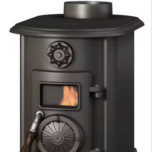 Poêle à bois en fonte TENDANCE, poêle à bois sans fumée, poêle à bois - Product Image 1