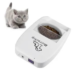 Alimentatore automatico per animali domestici Microchip alimentatore automatico per animali domestici rende i pasti senza Stress adatto sia per alimenti bagnati che asciutti