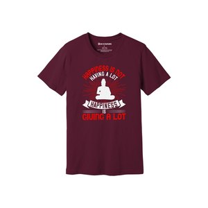 100% Cotton T-Shirt with Buddha Themes Print Casual Style 12 Color Options 160-180 Heavy GSM Customizable Design Placement - Product Image 6
