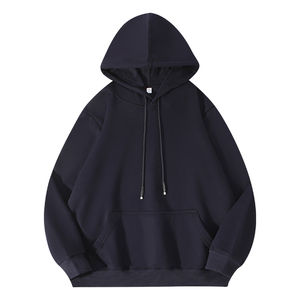 2025 personnalisé Vintage surdimensionné poids lourd lavage à l'acide en détresse Patch coupe coudre sweat à capuche zippé hommes français éponge pour l'hiver - Product Image 6