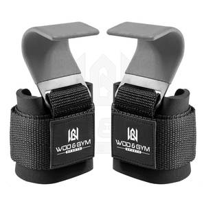 Sangles de musculation en néoprène sur mesure avec coussinets de soutien pour soulever des poids morts pour la musculation en salle de sport, entraînement de puissance, adhérence maximale - Product Image 1