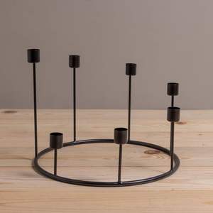 เชิงเทียนโลหะทำด้วยมือสำหรับตกแต่งงานแต่งงานงานทางการหรือห้องนั่งเล่นบรรยากาศ - Product Image 2