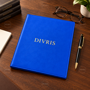 Carpeta de Presentación de Certificado de Graduación Personalizada con Logotipo Escolar en Relieve Dorado, Impermeable y Ecológica - Product Image 4