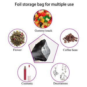 Tùy chỉnh in 3.5g Mylar Túi mùi bằng chứng lá nhiều lớp Ziplock có thể khóa lại cho edibles Kẹo Gummies - Product Image 4