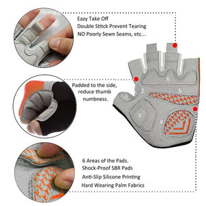 Buen Material Levantamiento de pesas Guantes de fitness Transpirable Gimnasio Deportes Entrenamiento de fuerza al aire libre Guantes de levantamiento de pesas - Product Image 2