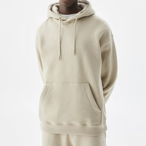 Venta al por mayor de ropa de calle transpirable de secado rápido de alta calidad sólido de los hombres de manga larga personalizable chándal de invierno OEM - Product Image 4