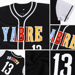 Personalized Mens <b>Button</b> Down Sublimation Print Baseball Jersey Solid Slim Fit Baseball Shirt - Product Image 6