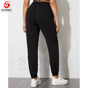 2024 señoras niñas mujeres casual sudor pantalón yoga deporte correr pantalón joggers sudor pantalón para mujeres - Product Image 3