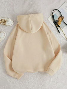 Sudadera con Capucha Completa y Cremallera para Mujer, Diseño de Moda Urbana, Personalizable, Tejido de Algodón Grueso para Invierno, Hecho en Pakistán - Product Image 2