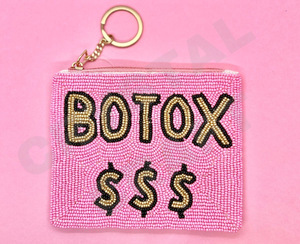 Monedero con cuentas de semillas de Botox, hermoso accesorio de moda con características de accesorios de moda - Product Image 1