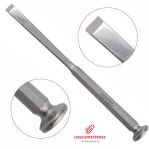 Ciseau à os de type Stille, instrument chirurgical ORL, acier inoxydable de qualité médicale, outil de coupe osseuse de précision - Product Image 4