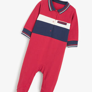 Pijama personalizado al por mayor algodón orgánico de alta calidad pijama personalizado para bebé ropa de bebé recién nacido peleles pijama - Product Image 3