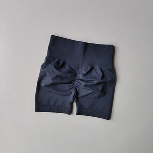 Pantalones cortos deportivos de levantamiento de cadera de melocotón para mujer, cintura alta y ajuste de cintura, adelgazamiento, correr, cadera, secado rápido, pantalones ajustados de tres puntos - Product Image 6