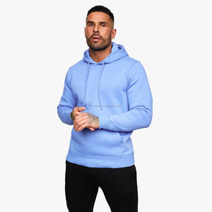 Sweat-shirt à capuche en coton 100% délavé à l'acide, nouvelle arrivée, vêtements d'extérieur à col rond uni, style streetwear, pour homme - Product Image 2