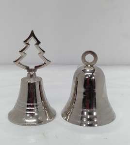 Sonajero de Mano Moderno con Campana Metálica para Navidad, Uso en el Aula, Técnica de Fundición, Electrochapado - Product Image 4