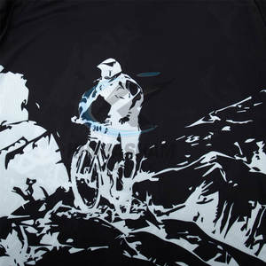 Jersey de Motocross de Invierno Estilo Profesional con Material Transpirable de Poliéster/Nylon de Secado Rápido para Pilotos - Product Image 5