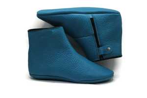 Calcetines de cuero Khuffain de piel de vaca genuina con cremallera ODM de origen para oraciones musulmanas islámicas por AA IMPEX - Product Image 4