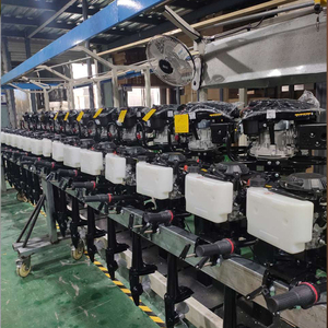 Motor portátil de barco fueraborda de 2 tiempos, motor marino compacto para barcos de pesca, ligero, bajo combustible, uso de agua salada - Product Image 1