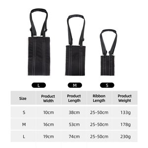 Élingue de chien Portable pour les jambes arrière harnais de soutien élingue de récupération complète du corps élingue de chien Portable pour les jambes postérieures harnais de levage de chien de compagnie - Product Image 5