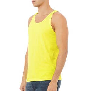 Débardeurs en jersey unisexe en toile respirante Bella - Product Image 2