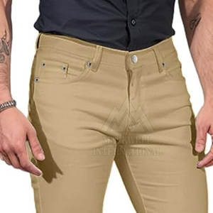 Venta directa de fábrica, pantalones acampanados para hombre, pantalones elásticos altos, fabricante profesional, pantalones acampanados para hombre - Product Image 6