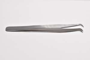 Pince à épiler d'extension de cils en acier inoxydable d'emballage de logo personnalisé de meilleure qualité - Product Image 2