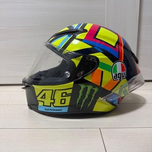 Casco Integral de Carbono AGV Pista GP RR Rossi L Azul Amarillo - Product Image 5