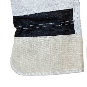 Guantes Profesionales de Una Sola Palma para Trabajos de Aparejo, Resistentes, de Cuero Dividido Reforzado de 8 milésimas de Pulgada con Grosor de 6 milésimas de Pulgada para Trabajos de Aparejo - Product Image 4