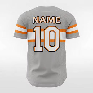 Vente directe d'usine, maillot de baseball à manches courtes, nouveau style, vêtements de sport pour hommes, maillot de baseball - Product Image 3