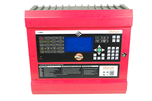Panneau de commande d'alarme incendie Alfamax I-1000-2 adressable à 2 boucles, système de détection intelligent de protection incendie avec graphique - Product Image 2