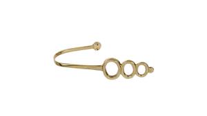 Sujetador de Cortina de Latón Macizo para Barra de 40 mm |   Accesorio para Cortinas Resistente y Antioxidante - Product Image 6