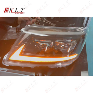 Faros Delanteros LED de Nuevo Diseño KLT para Hilux <span class=keywords><strong>Vigo</strong></span> 2012-2014 Producto con Lente Doble - Product Image 3
