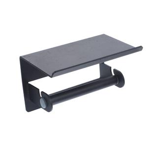 Soporte de papel de hierro de Color negro de diseño Vintage de nueva venta, soporte de papel higiénico de restaurante de tamaño y forma personalizados - Product Image 5