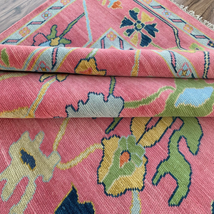 Tapis Oushak moderne noué à la main en laine 100% conception de pile de boucle douce avec techniques de pile coupée pour la prière de bureau à domicile en gros - Product Image 2