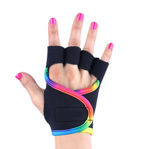 Gants de fitness demi-doigts en spandex unisexe respirants pour l'entraînement et l'haltérophilie au prix de gros - Product Image 1