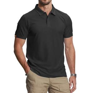 Directo de fábrica, personalizado, para hombre, para camiseta Polo, alta calidad, transpirable, 100% algodón, de talla grande, patrón sólido, diseño liso personalizado - Product Image 4