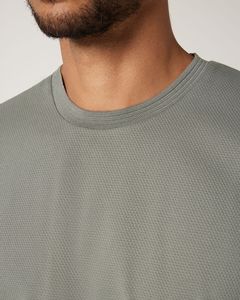 Must Have Tissu respirant de haute qualité 100% Chemises à manches courtes en coton doux pour hommes avec logo et broderie personnalisés - Product Image 3