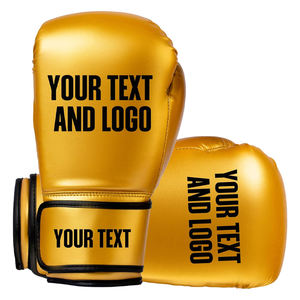 Guantes de Boxeo Profesionales de Cuero para Adultos de 12oz con Logotipo Personalizado, Impermeables y con Agarre Antideslizante - Venta al Por Mayor - Product Image 1