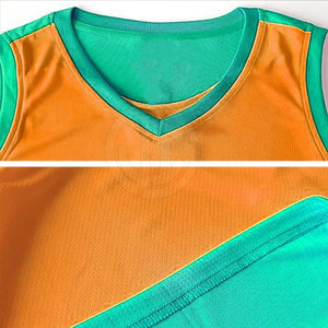 Uniformes de Baloncesto Personalizados de Poliéster de Alta Calidad, Diseño Nuevo, Cómodos, Transpirables, Profesionales, Sin Mangas, para Hombres Adultos - Product Image 4