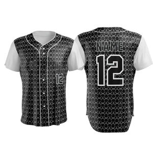 Uniforme de Béisbol Premium Unisex para Adultos 2026, con Logotipo Personalizado, de Alta Calidad, con Botones, Ropa Deportiva Transpirable de Secado Rápido, Tallas Grandes, para Equipos - Product Image 4