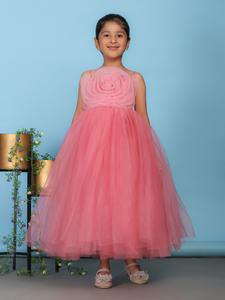 Robes de soirée modernes en tulle pour femmes, vente en gros, couleur personnalisée (tailles 3Y-10Y), vêtements pour enfants de qualité export - Product Image 4