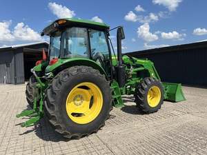 2021 johnn Deere 6105E รถแทรกเตอร์ขนาดเล็ก4WD/2WD เครื่องยนต์ดีเซล4x4ประเภทไดรฟ์70/120/90/100HP สำหรับใช้ในฟาร์ม - Product Image 6