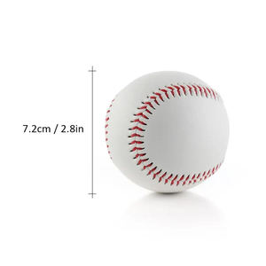 Logotipo personalizado 9 pulgadas oficial PU cuero de vaca Liga pelotas de béisbol nivel de competición profesional bolas de costura a mano - Product Image 6