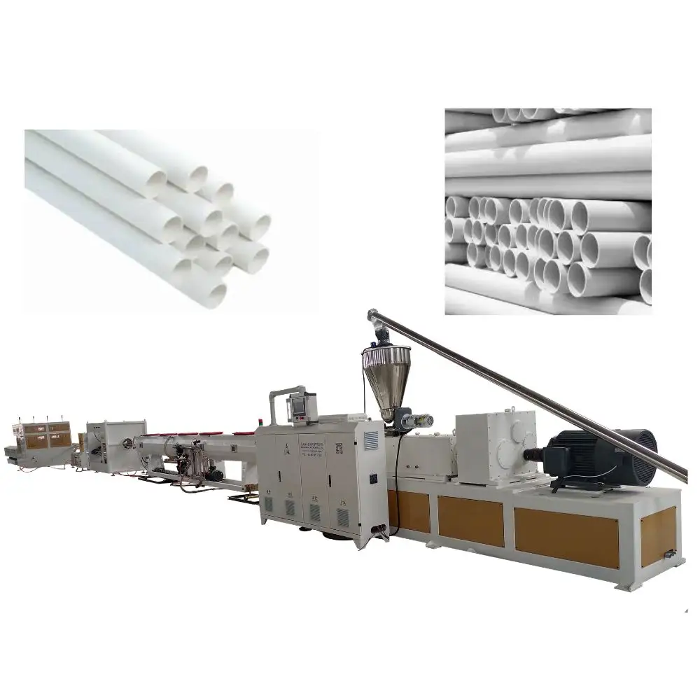 20-600mm PVC cpvc uPVC Ống ống ống nước đơn tường linh hoạt co-đùn nhựa đùn làm cho dòng máy
