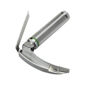 High Quality Adult Macintosh Laryngoscope Set with Fiber <b>Optic</b> Illumination High-Handle <b>Instruments</b> Factory Price - Product Image 1