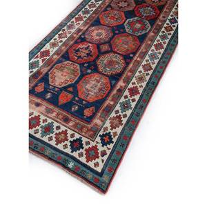 Tapis noué à la main en laine à motif géométrique bleu Nuray 9x12 pour salon, produit Pae-4001 par Jaipur Rugs US - Product Image 2