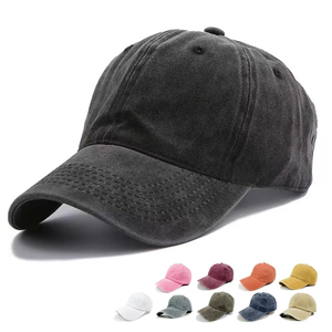 Wholesale Unisex <b>Vintage</b> Cotton Adjustable <b>Trucker</b> Hat Sports <b>Caps</b> Blank Washed Baseball <b>Cap</b> <b>Trucker</b> Hat Mesh Quick Dry - Product Image 1